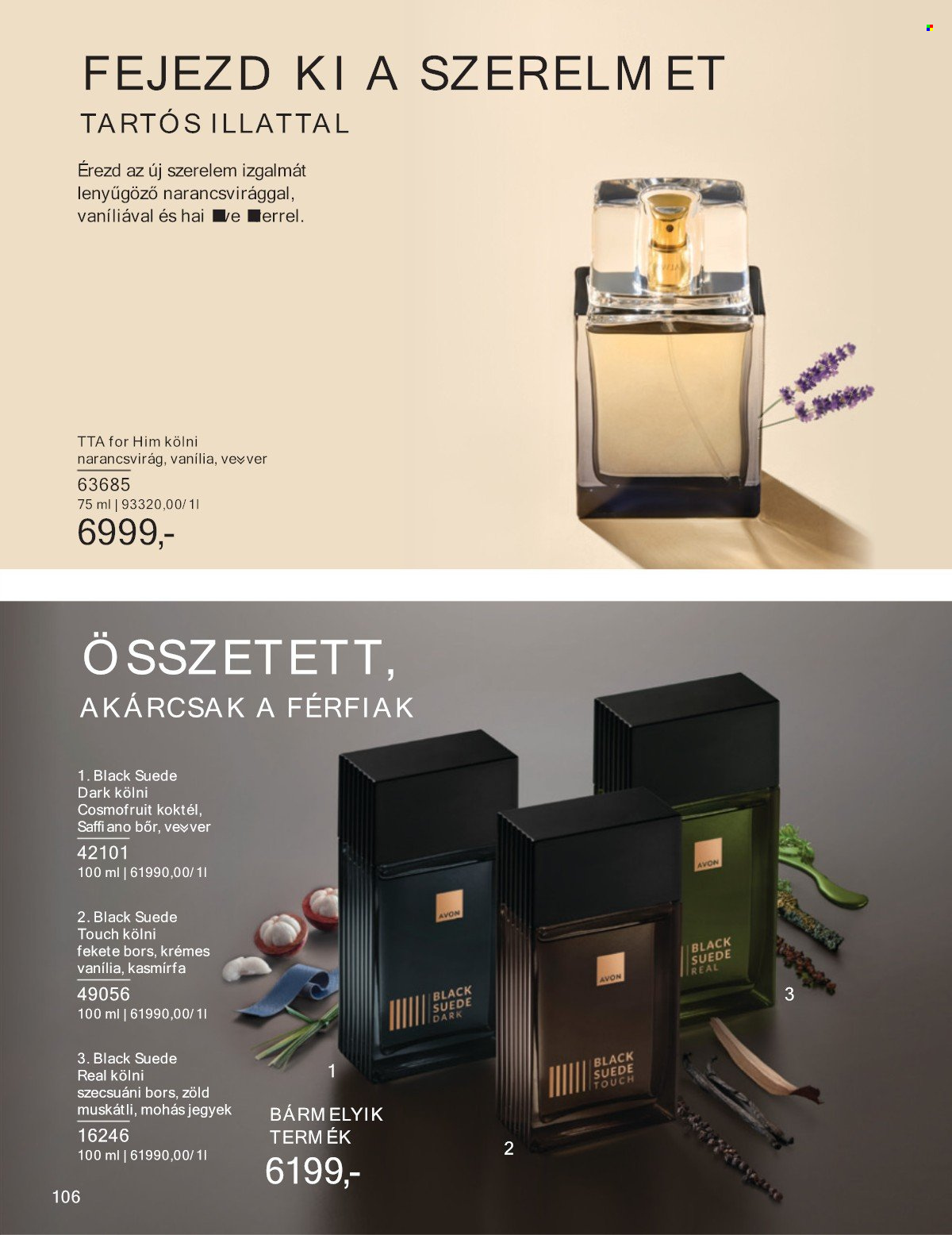 Avon akciós újság érvényes:  - 2025.07.01 - 2025.07.31. 106. oldal Oldal 106