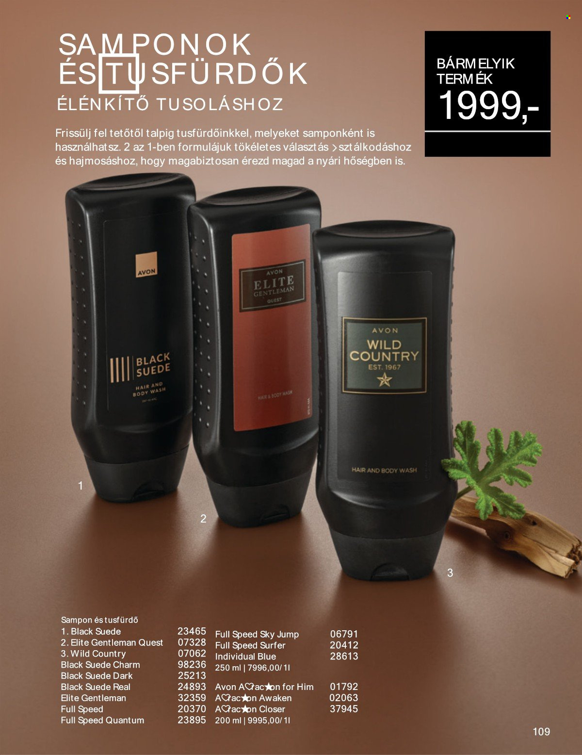Avon akciós újság érvényes:  - 2025.07.01 - 2025.07.31. 109. oldal Oldal 109