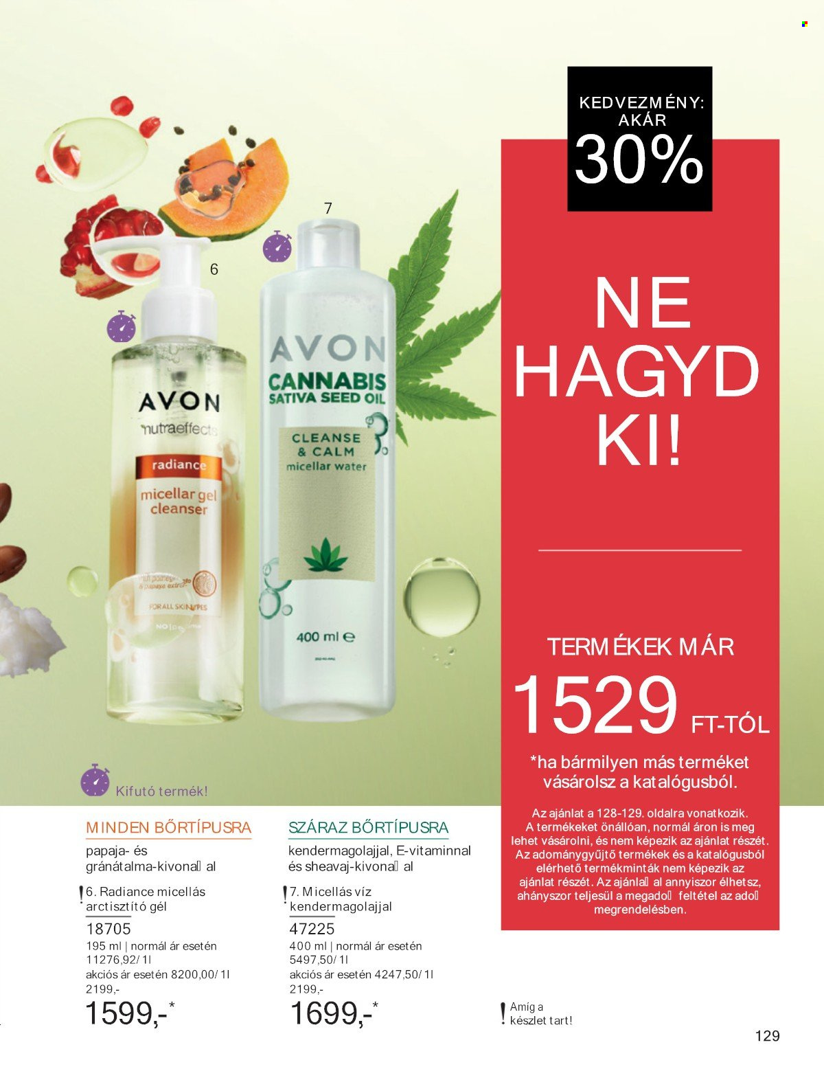 Avon akciós újság érvényes:  - 2025.07.01 - 2025.07.31. 129. oldal Oldal 129
