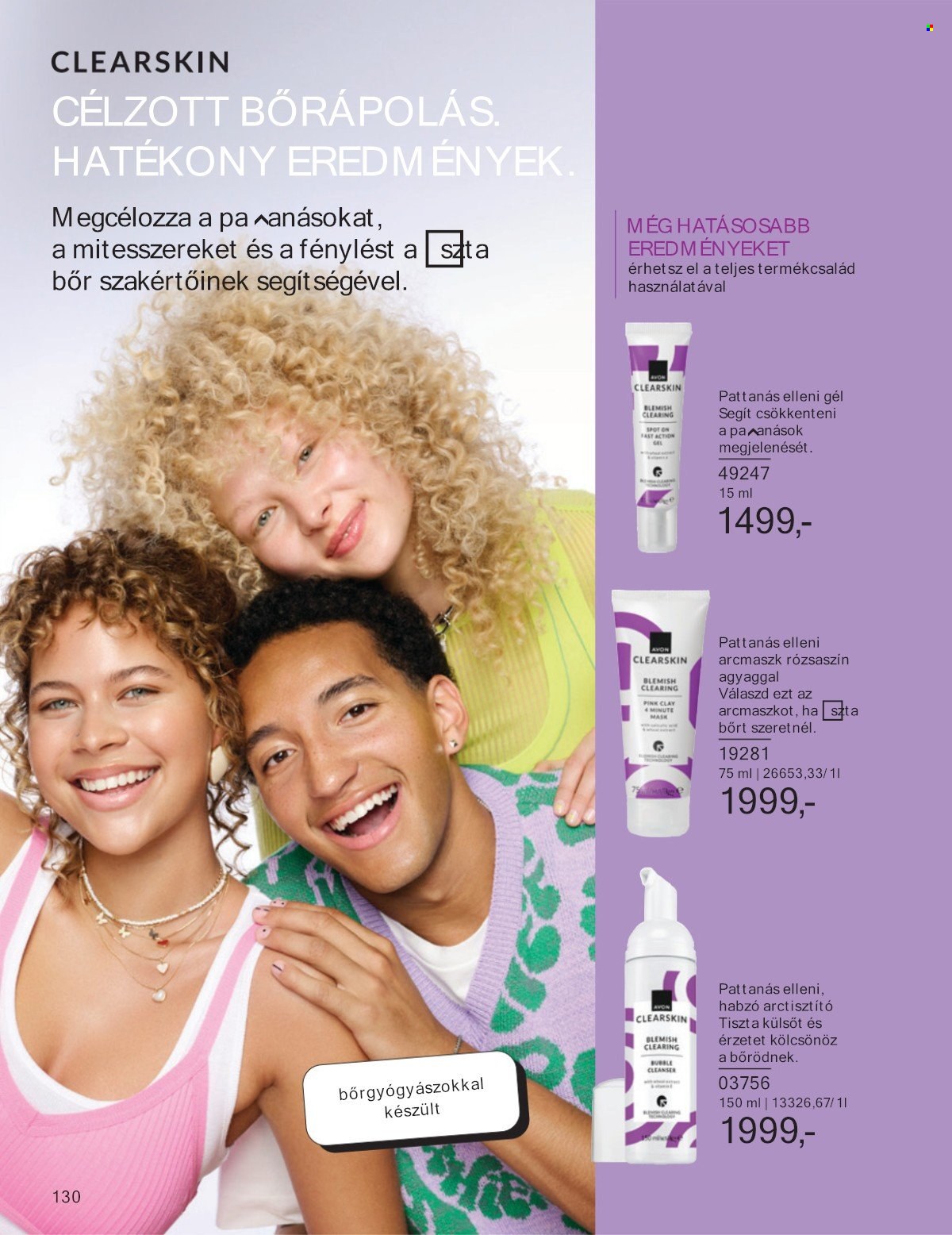 Avon akciós újság érvényes:  - 2025.07.01 - 2025.07.31. 130. oldal Oldal 130
