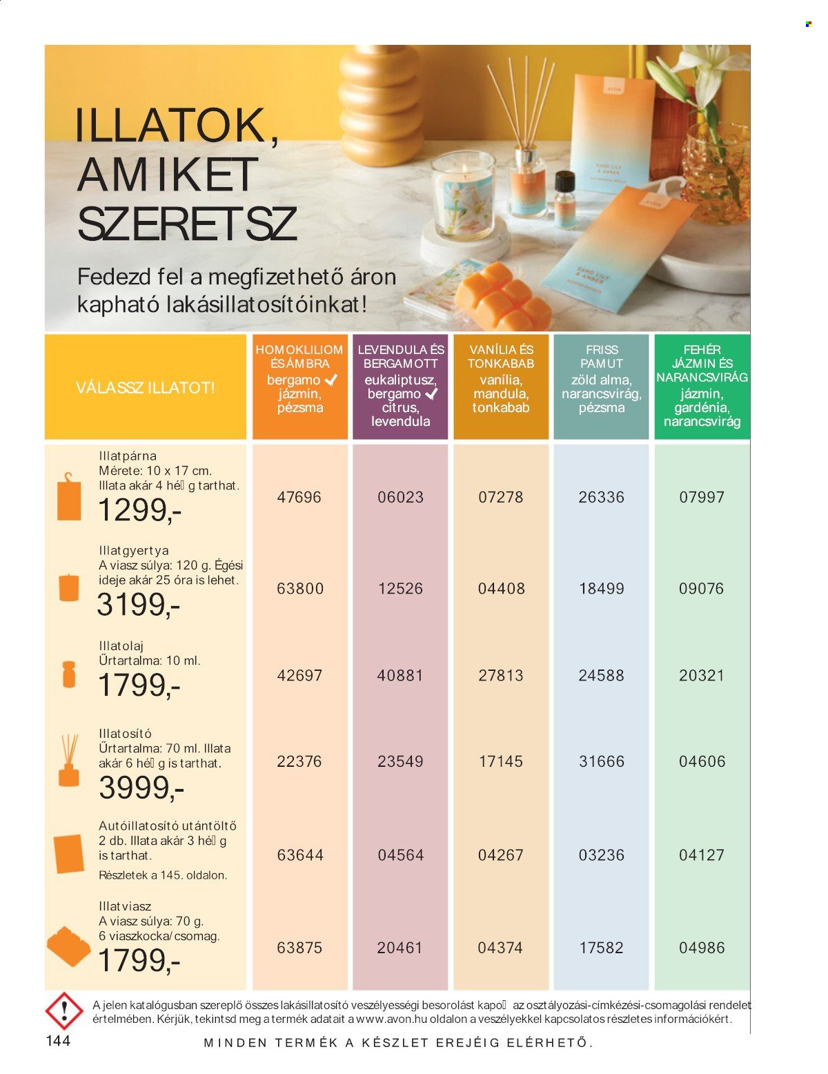 Avon akciós újság érvényes:  - 2025.07.01 - 2025.07.31. 144. oldal Oldal 144