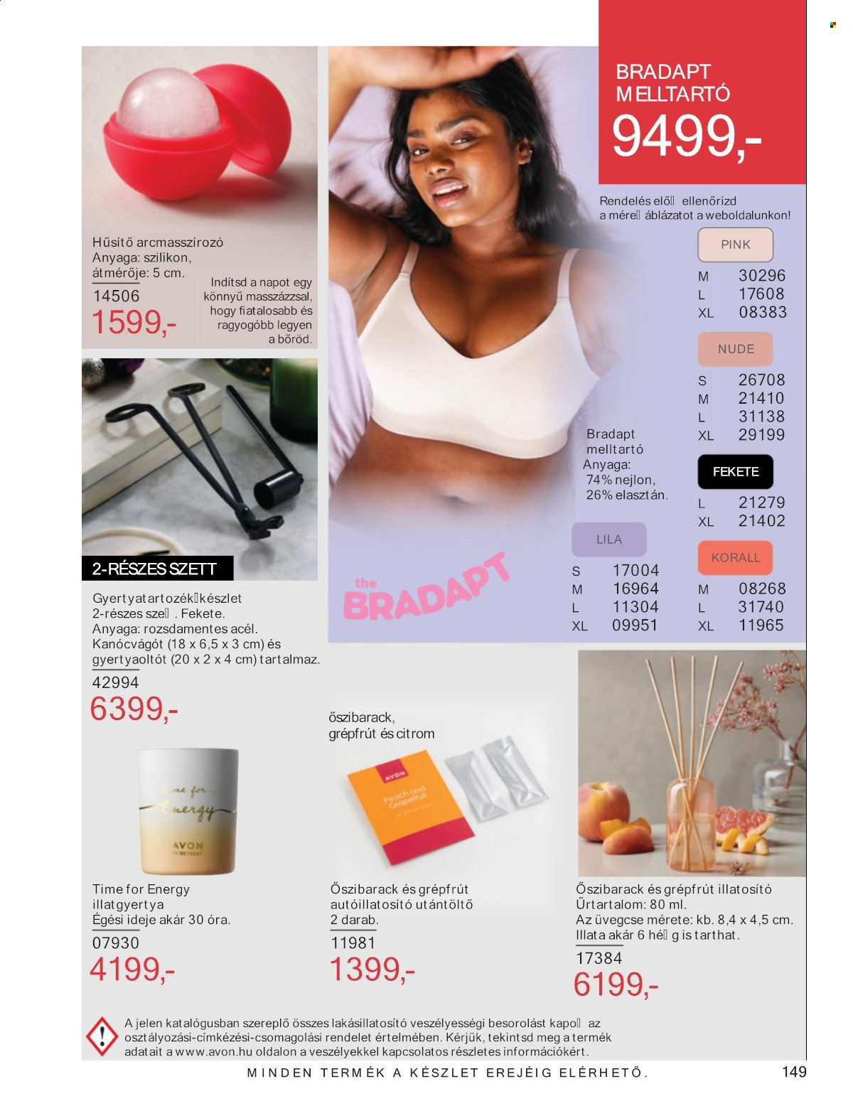 Avon akciós újság érvényes:  - 2025.07.01 - 2025.07.31. 149. oldal Oldal 149