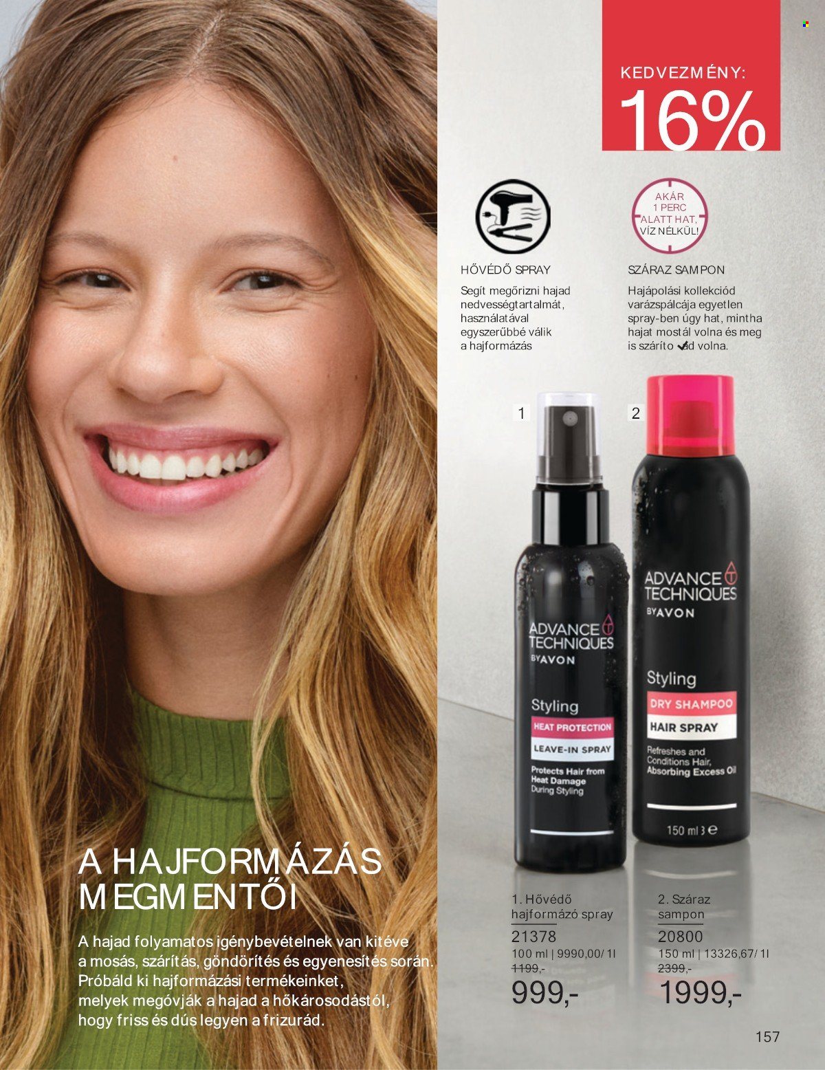 Avon akciós újság érvényes:  - 2025.07.01 - 2025.07.31. 157. oldal Oldal 157