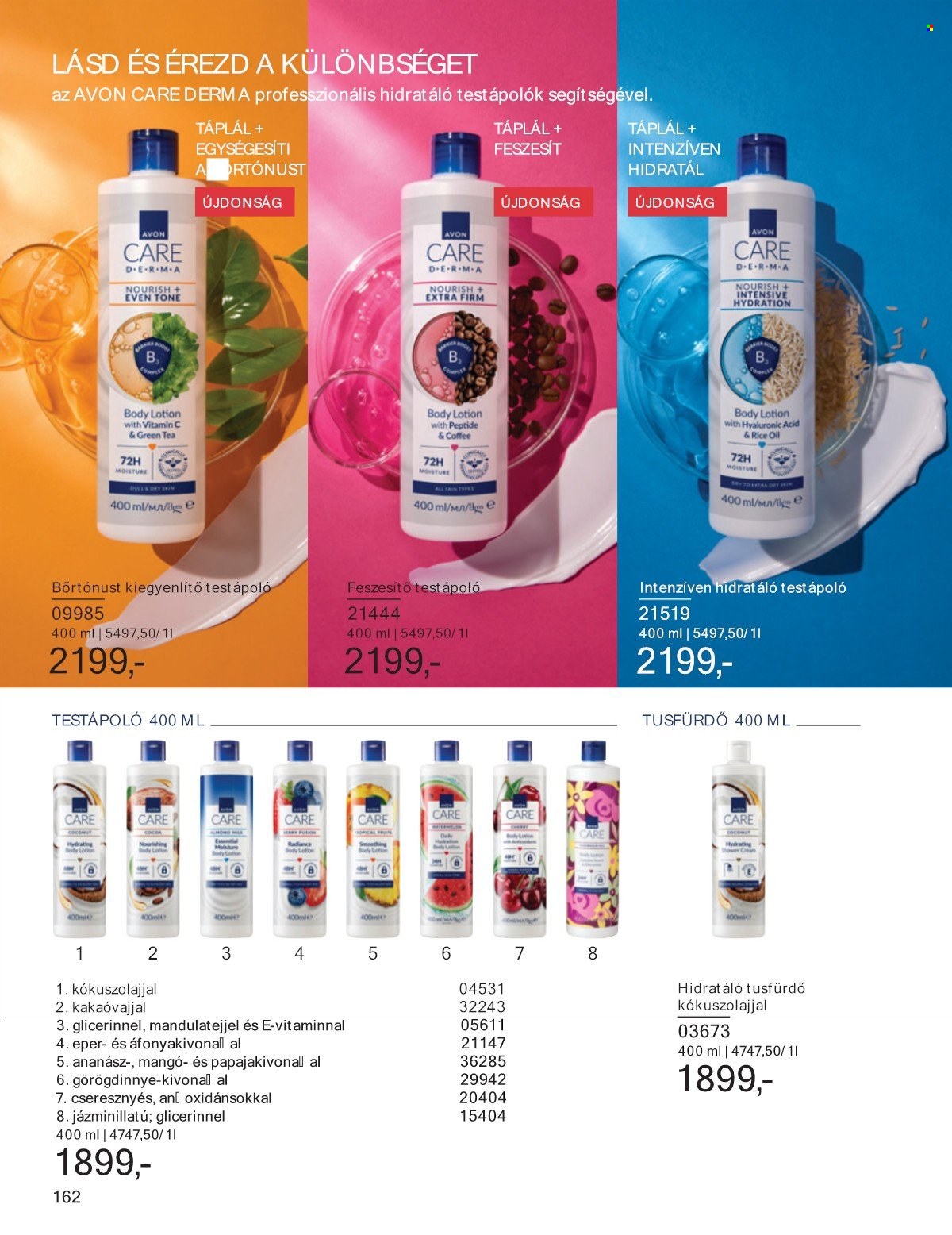 Avon akciós újság érvényes:  - 2025.07.01 - 2025.07.31. 162. oldal Oldal 162