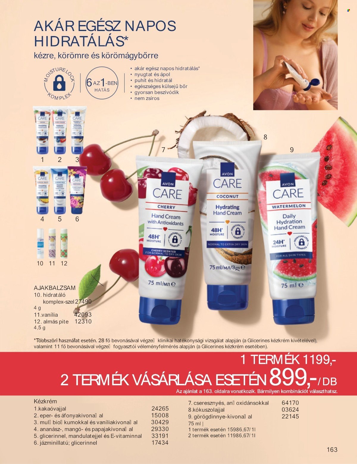Avon akciós újság érvényes:  - 2025.07.01 - 2025.07.31. 163. oldal Oldal 163