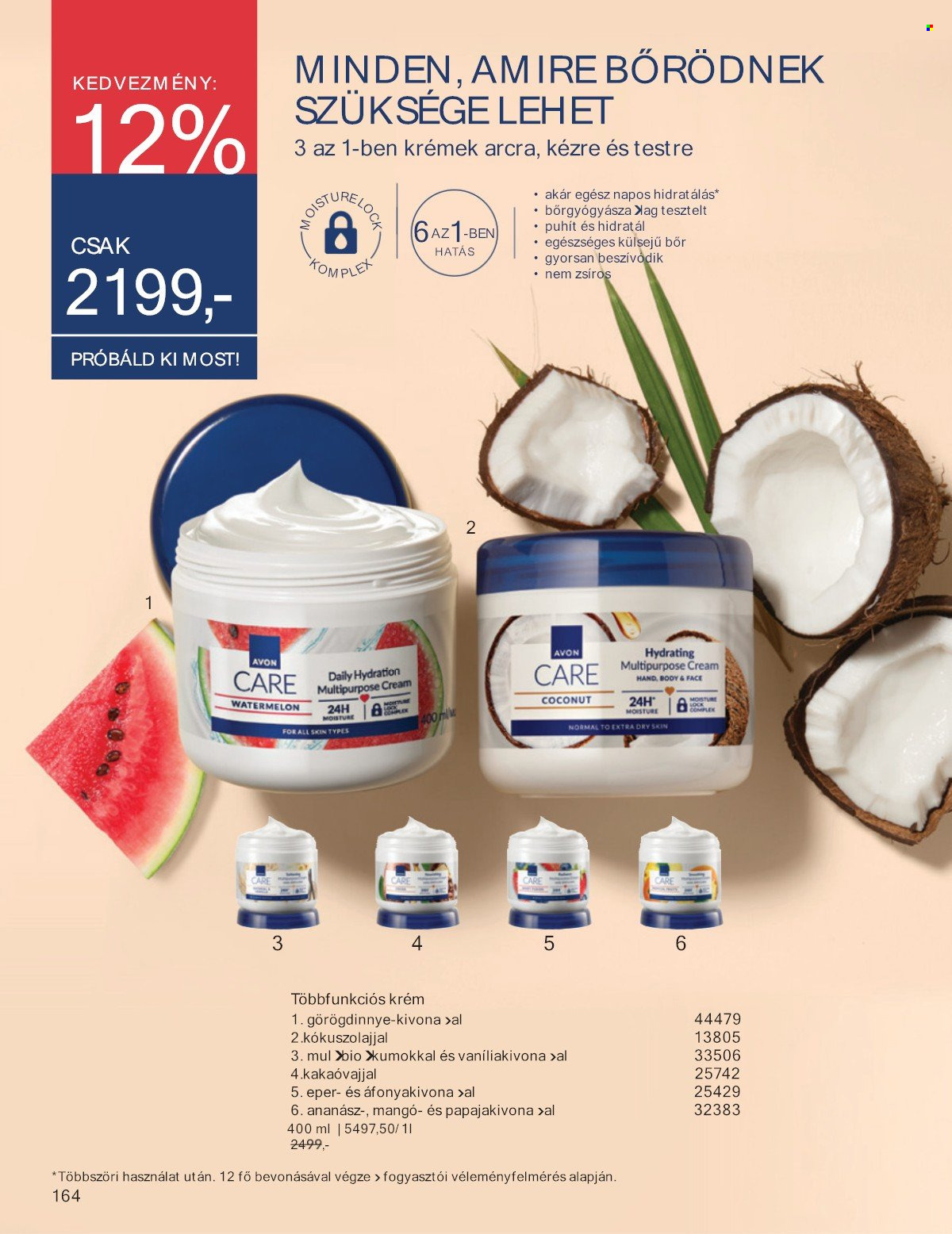 Avon akciós újság érvényes:  - 2025.07.01 - 2025.07.31. 164. oldal Oldal 164