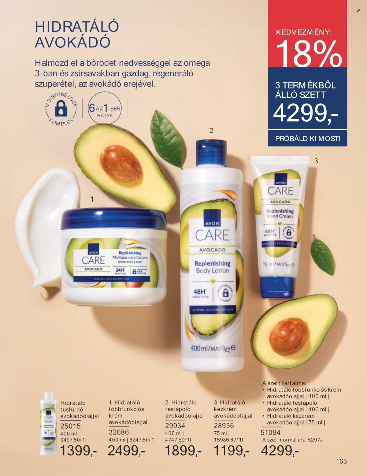 Avon akciós újság érvényes:  - 2025.07.01 - 2025.07.31. 165. oldal Oldal 165