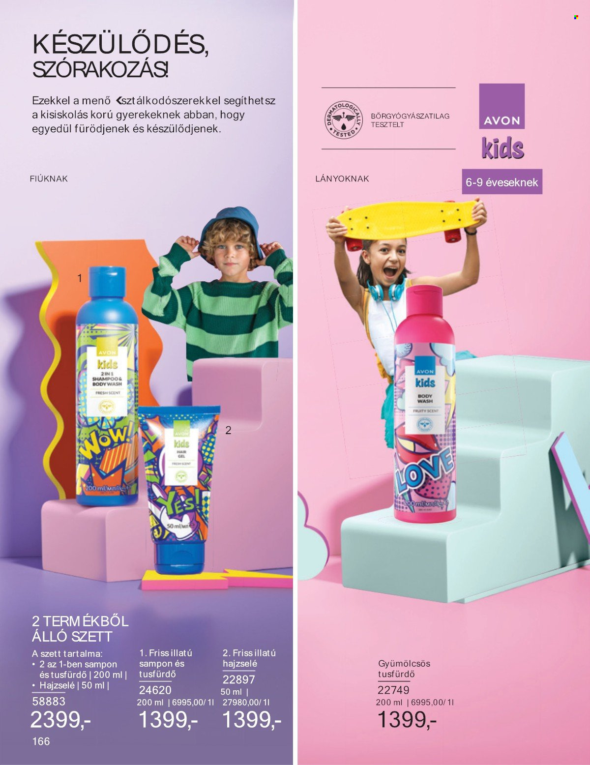 Avon akciós újság érvényes:  - 2025.07.01 - 2025.07.31. 166. oldal Oldal 166