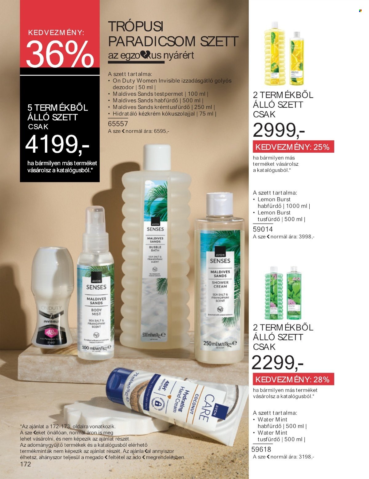 Avon akciós újság érvényes:  - 2025.07.01 - 2025.07.31. 172. oldal Oldal 172
