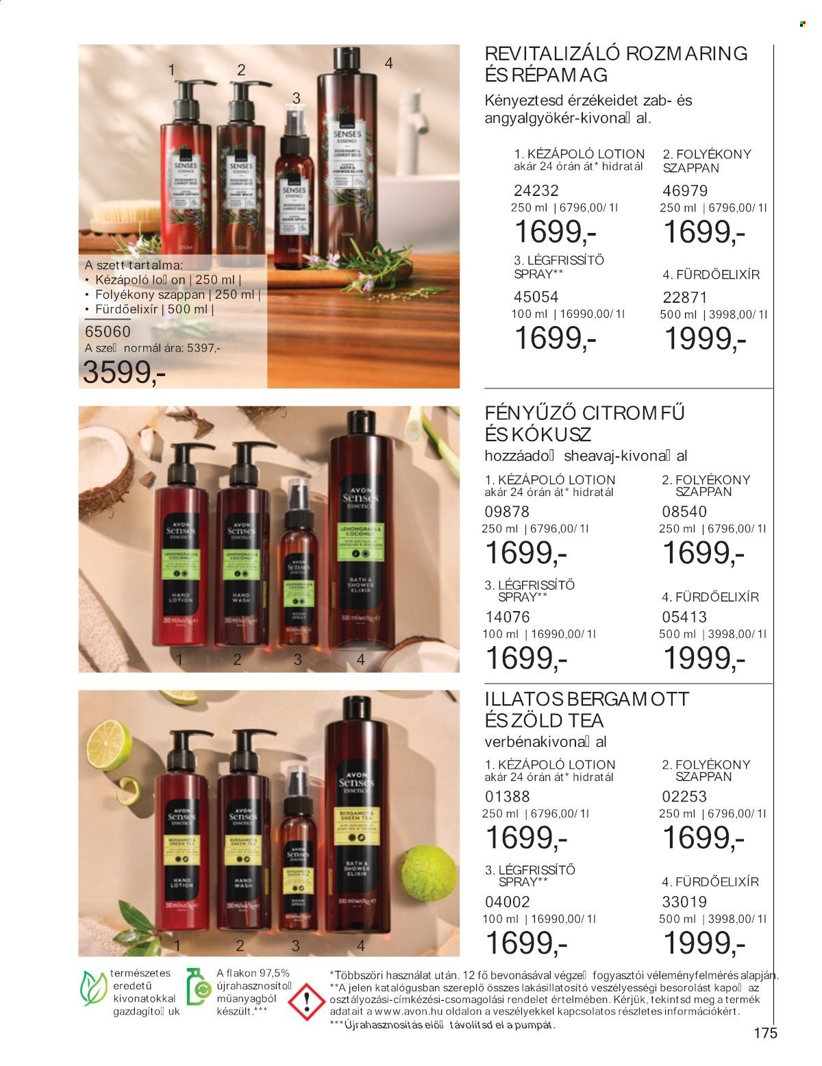 Avon akciós újság érvényes:  - 2025.07.01 - 2025.07.31. 175. oldal Oldal 175