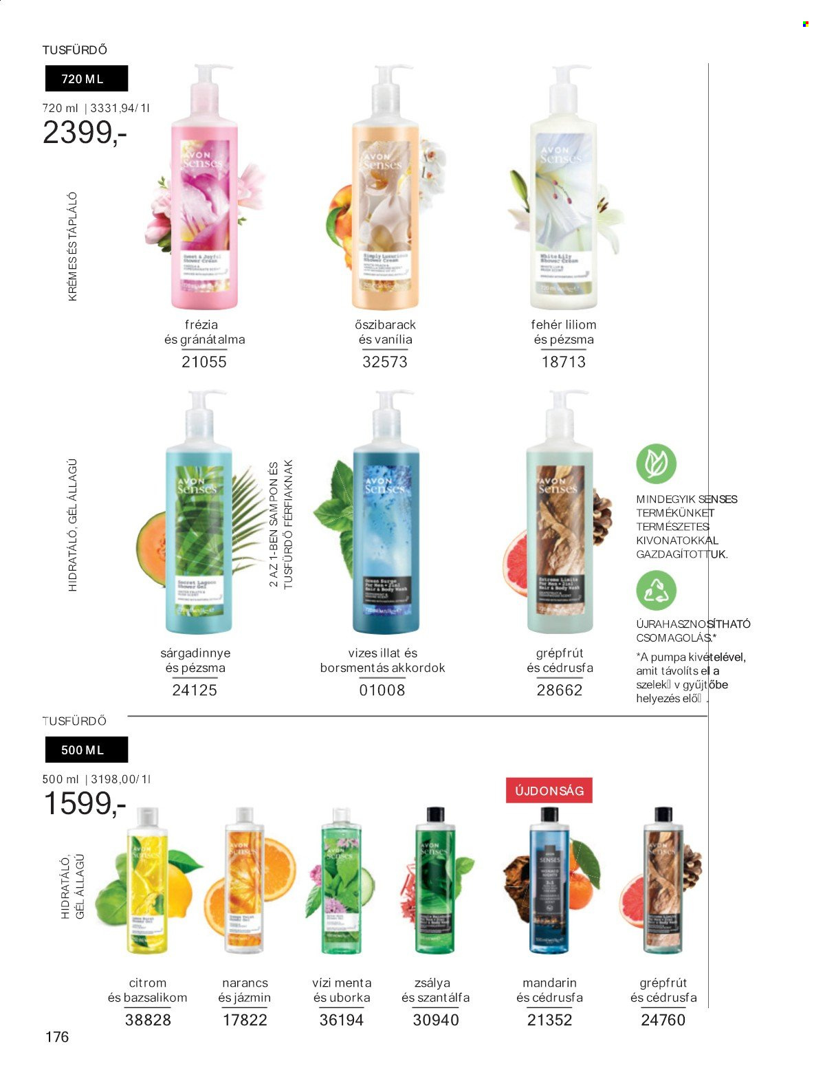 Avon akciós újság érvényes:  - 2025.07.01 - 2025.07.31. 176. oldal Oldal 176