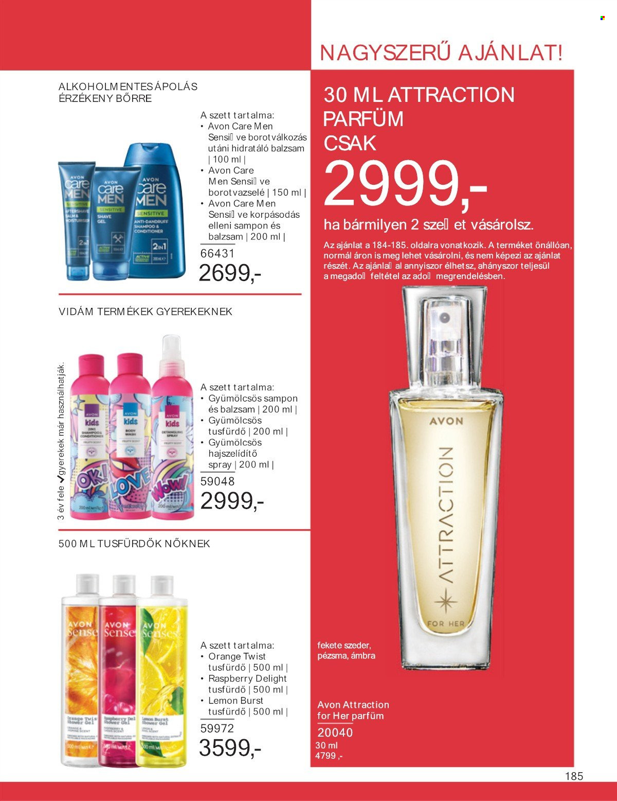Avon akciós újság érvényes:  - 2025.07.01 - 2025.07.31. 185. oldal Oldal 185