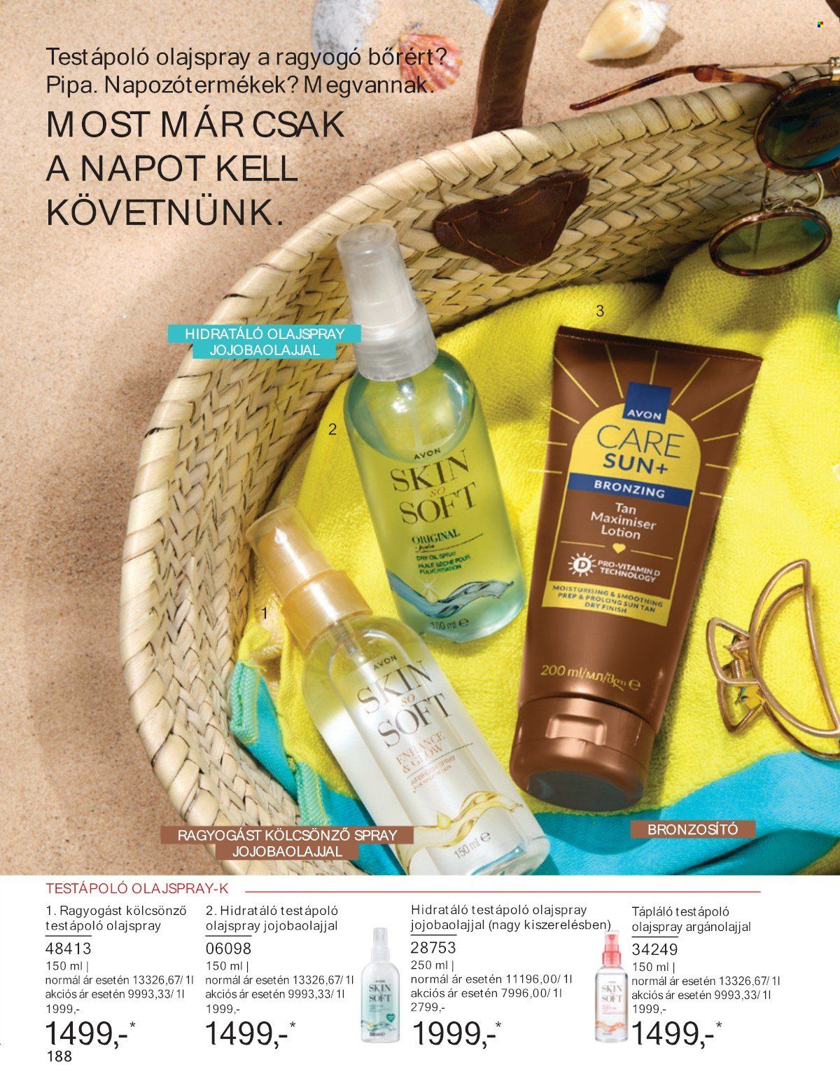 Avon akciós újság érvényes:  - 2025.07.01 - 2025.07.31. 188. oldal Oldal 188