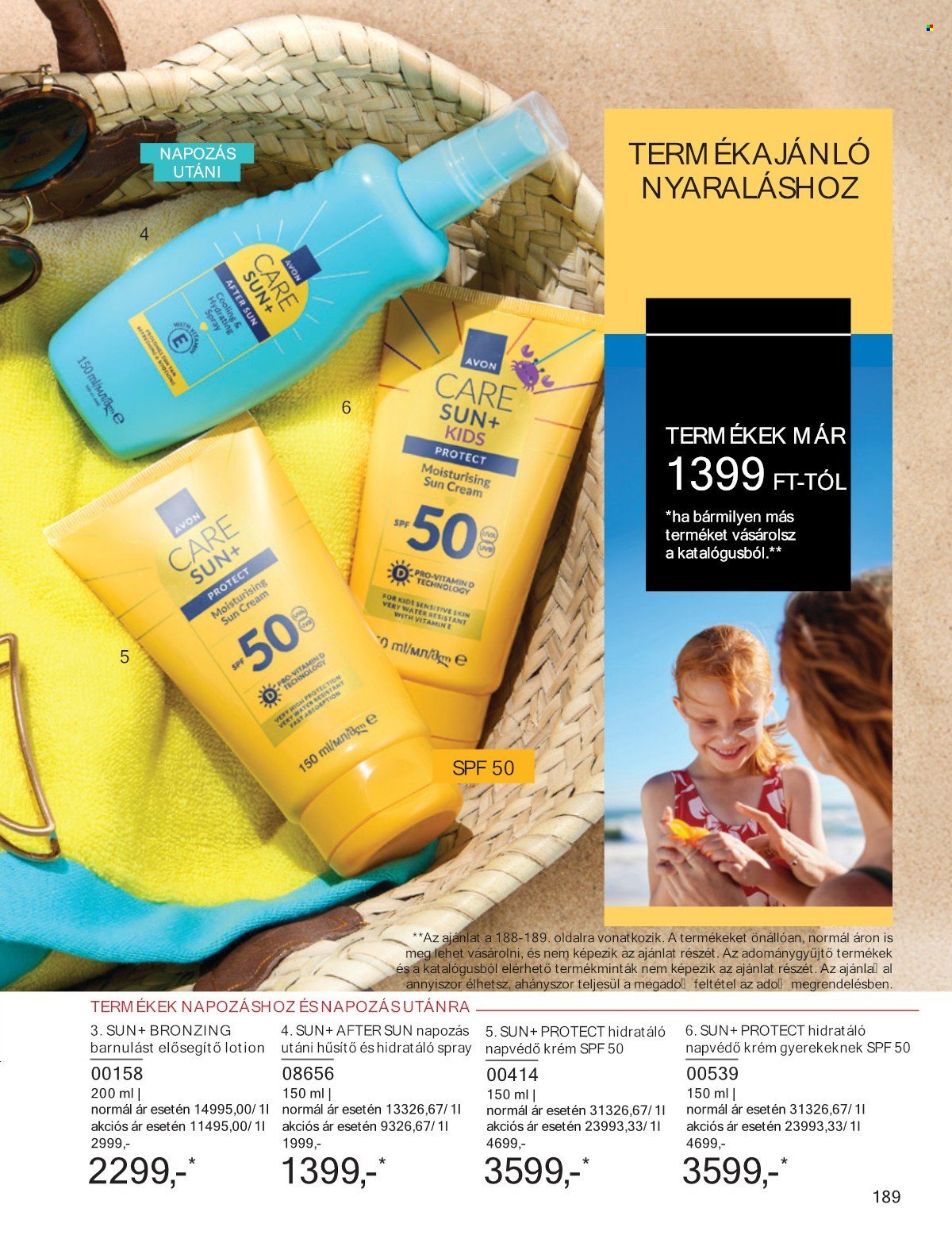 Avon akciós újság érvényes:  - 2025.07.01 - 2025.07.31. 189. oldal Oldal 189