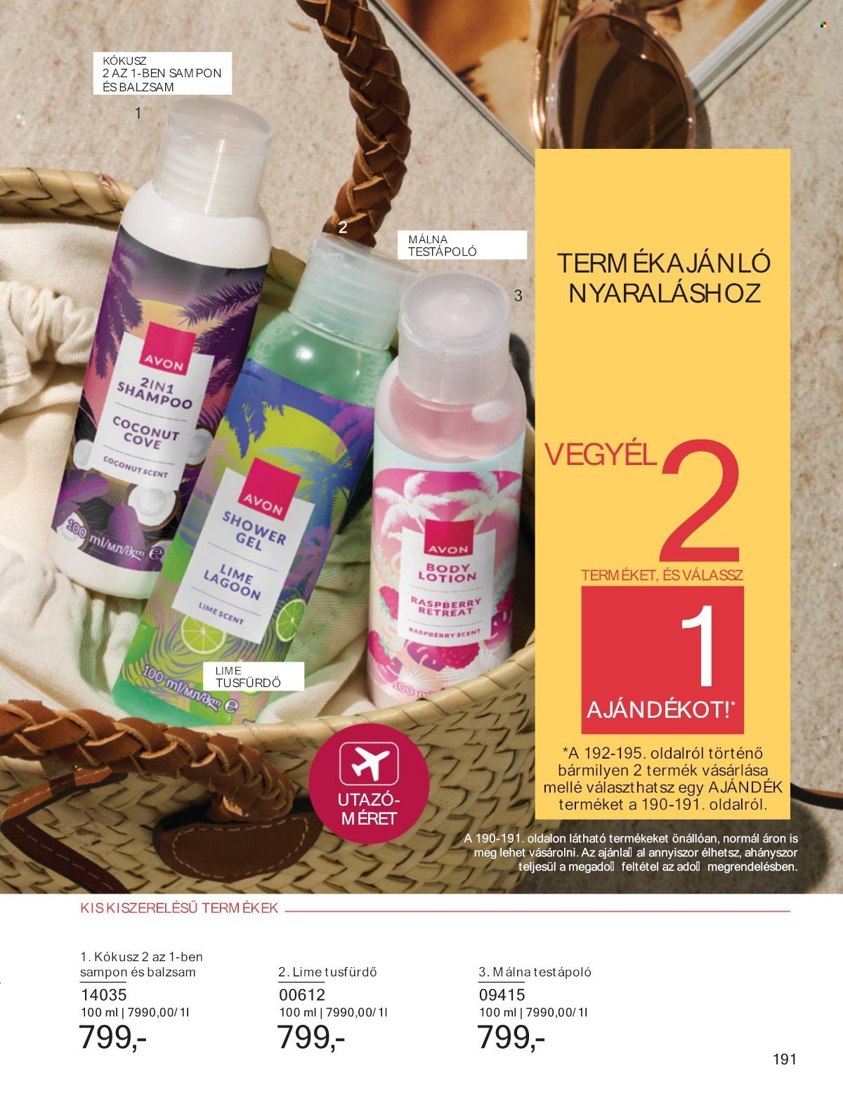 Avon akciós újság érvényes:  - 2025.07.01 - 2025.07.31. 191. oldal Oldal 191