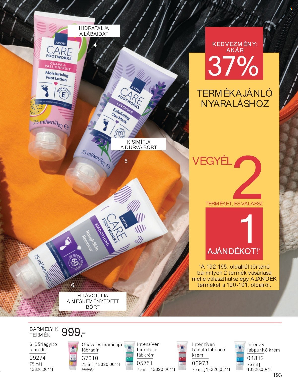 Avon akciós újság érvényes:  - 2025.07.01 - 2025.07.31. 193. oldal Oldal 193