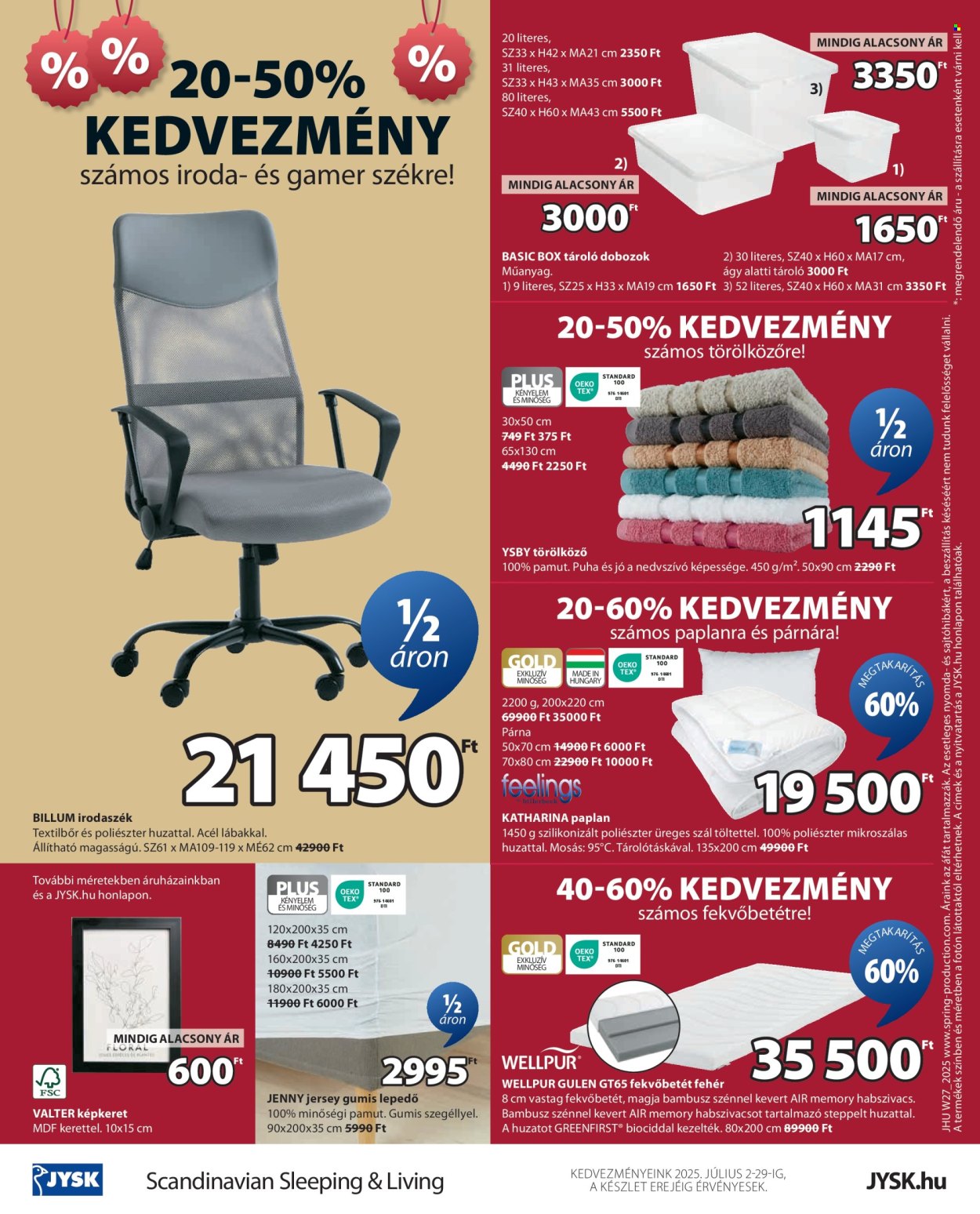JYSK akciós újság érvényes:  - 2025.07.02 - 2025.07.29. 24. oldal Oldal 24