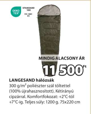 LANGESAND hálózsák