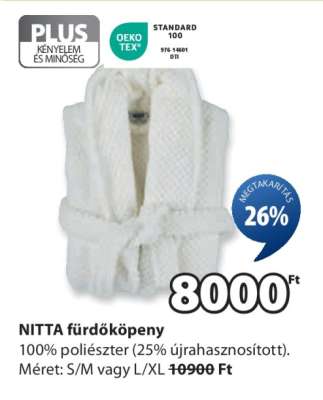 NITTA fürdőköpeny