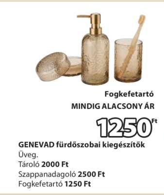 GENEVAD fürdőszobai kiegészítők