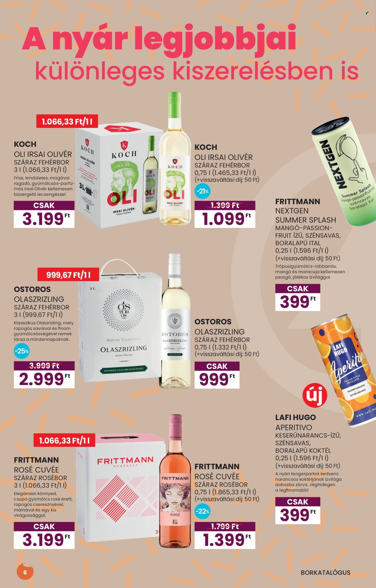 SPAR akciós újság érvényes:  - 2025.07.03 - 2025.07.30. 6. oldal Oldal 6