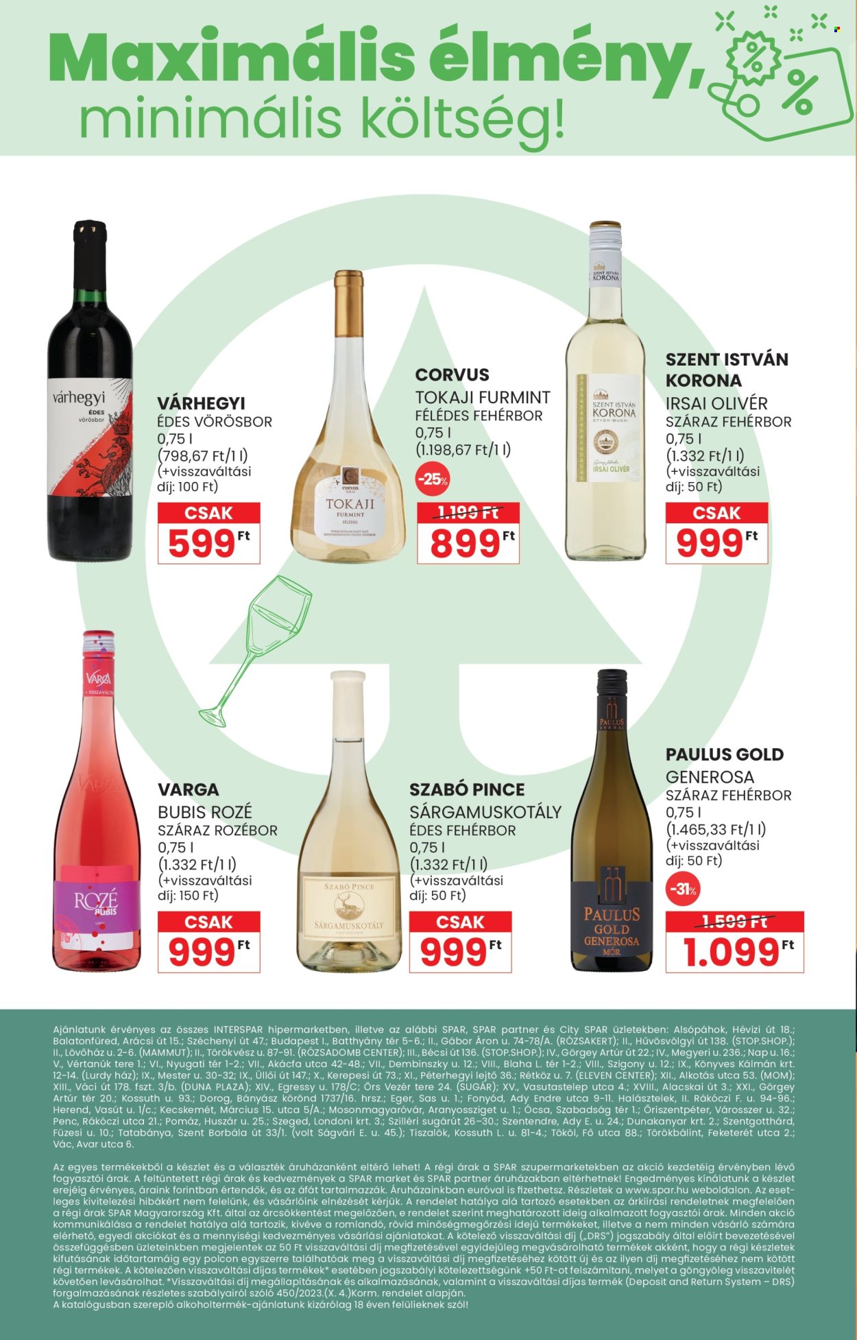 SPAR akciós újság érvényes:  - 2025.07.03 - 2025.07.30. 8. oldal Oldal 8