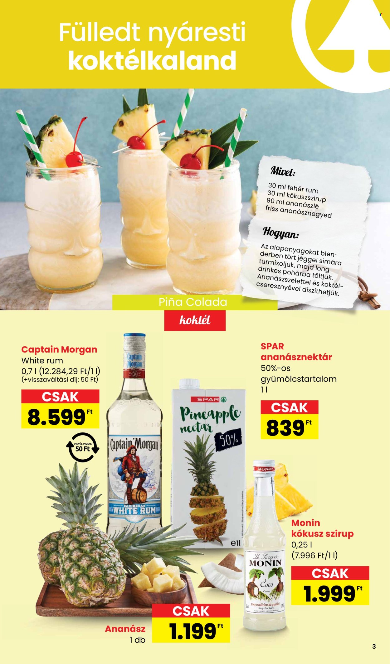 SPAR akciós újság érvényes: . 3. oldal Oldal 3