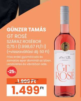 Günzer Tamás GT Rosé
