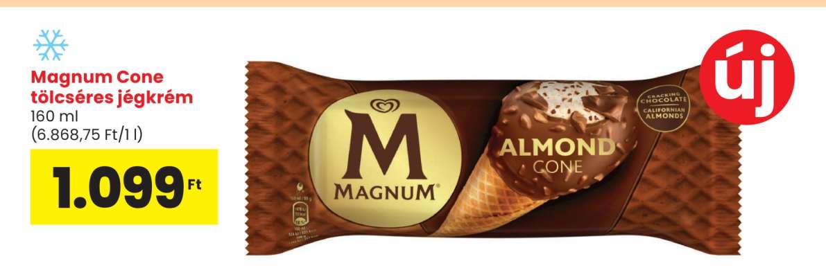 Magnum Cone tölcséres jégkrém