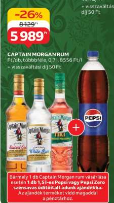 CAPTAIN MORGAN RUM