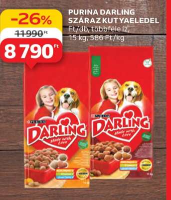 Purina Darling Száraz Kutyaeledel