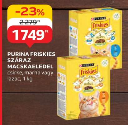 PURINA FRISKIES SZÁRAZ MACSKAELEDEL