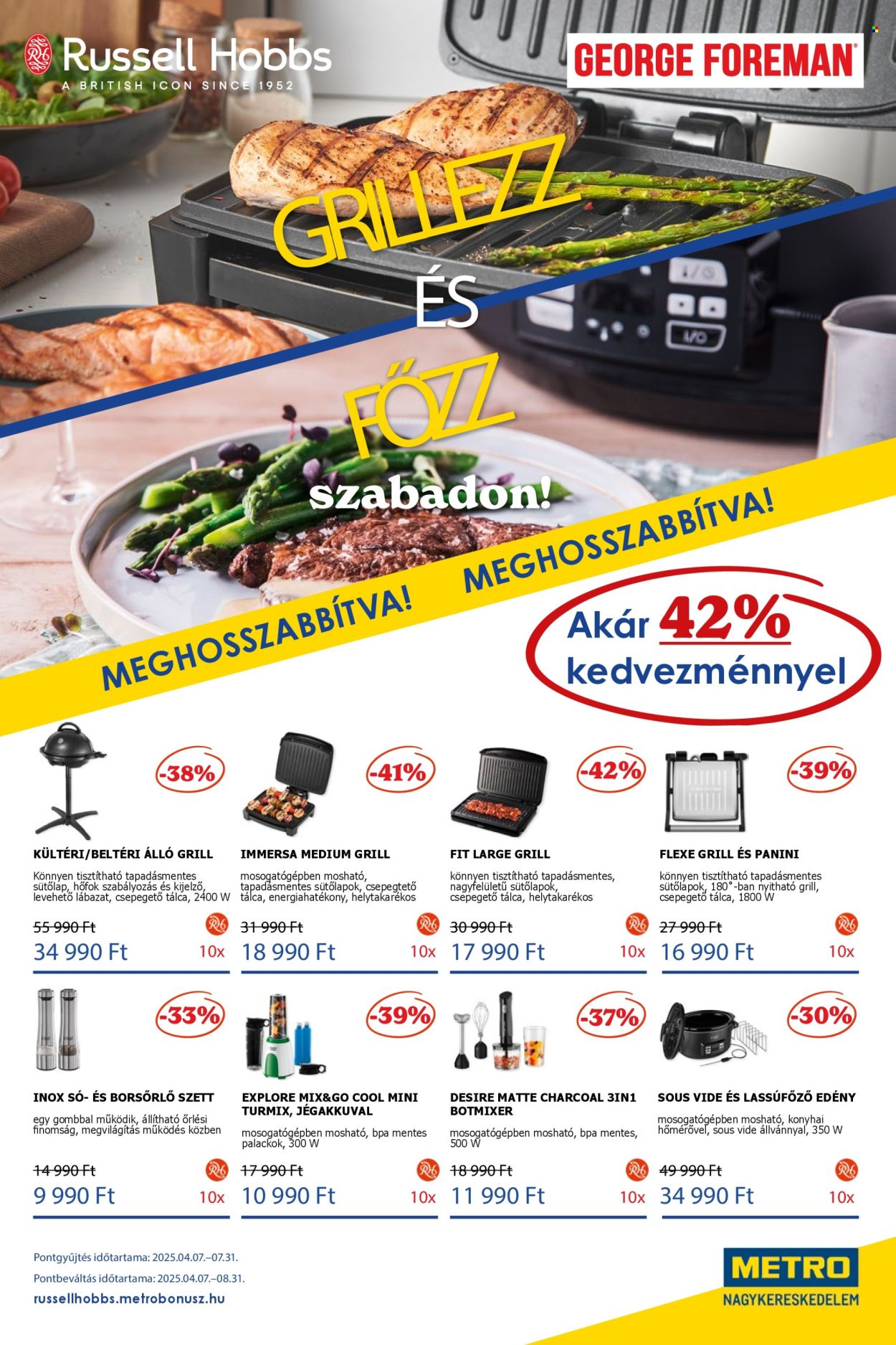 Metro akciós újság érvényes:  - 2025.08.01 - 2025.08.31. 30. oldal Oldal 30