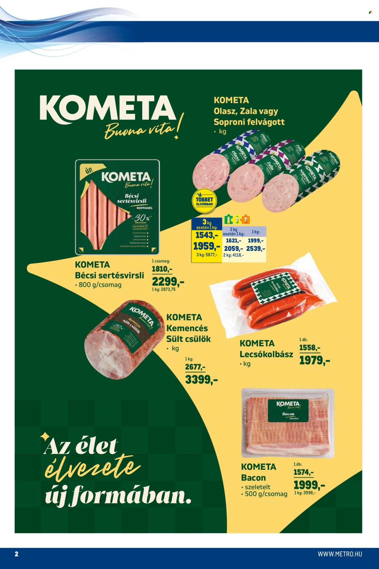 Metro akciós újság érvényes:  - 2025.08.01 - 2025.09.30. 2. oldal Oldal 2