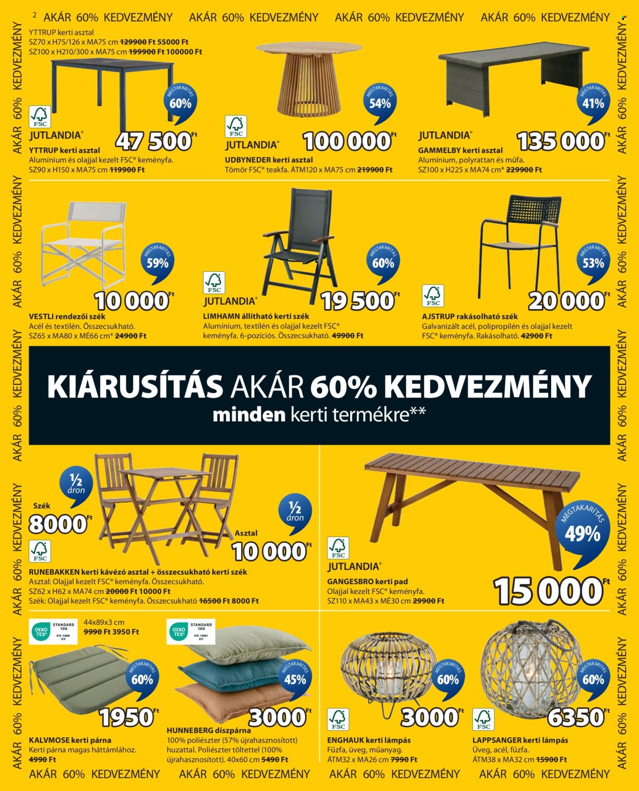 JYSK akciós újság érvényes:  - 2025.07.30 - 2025.09.02. 2. oldal Oldal 2