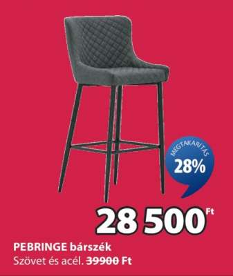 PEBRINGE bárszék
