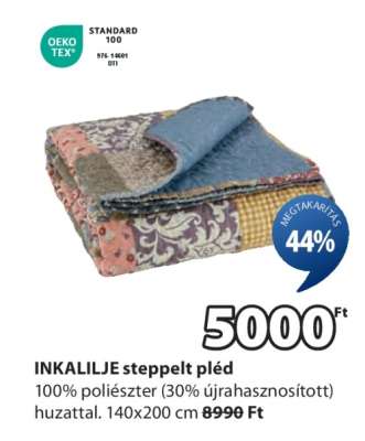 INKALILJE steppelt pléd