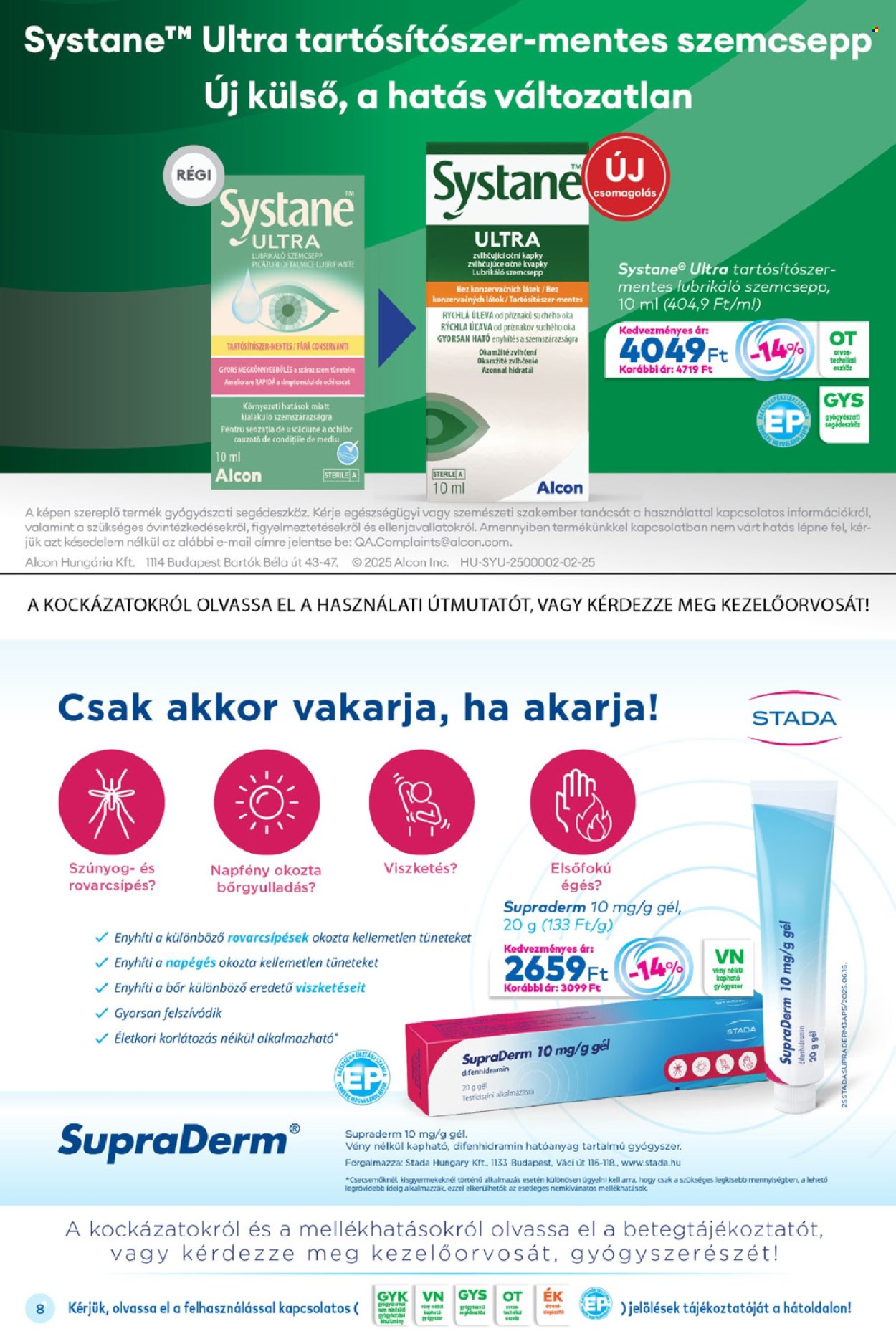 Gyöngy Patikák akciós újság érvényes:  - 2025.08.01 - 2025.08.31. 8. oldal Oldal 8