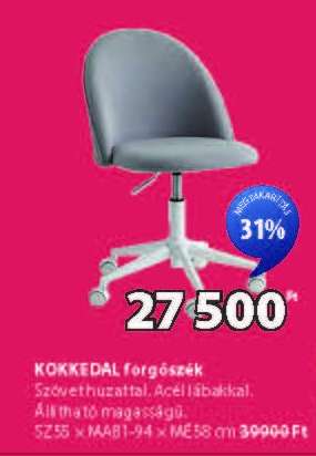 KOKKEDAL FORGÓSZÉK