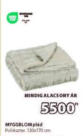 MYGGBLOM pléd