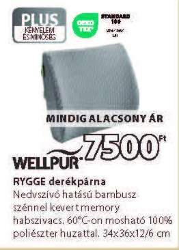WELLPUR RYGGE derékpárna