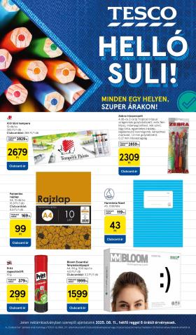 TESCO - Helló suli!