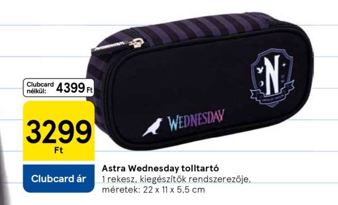 Astra Wednesday tolltartó