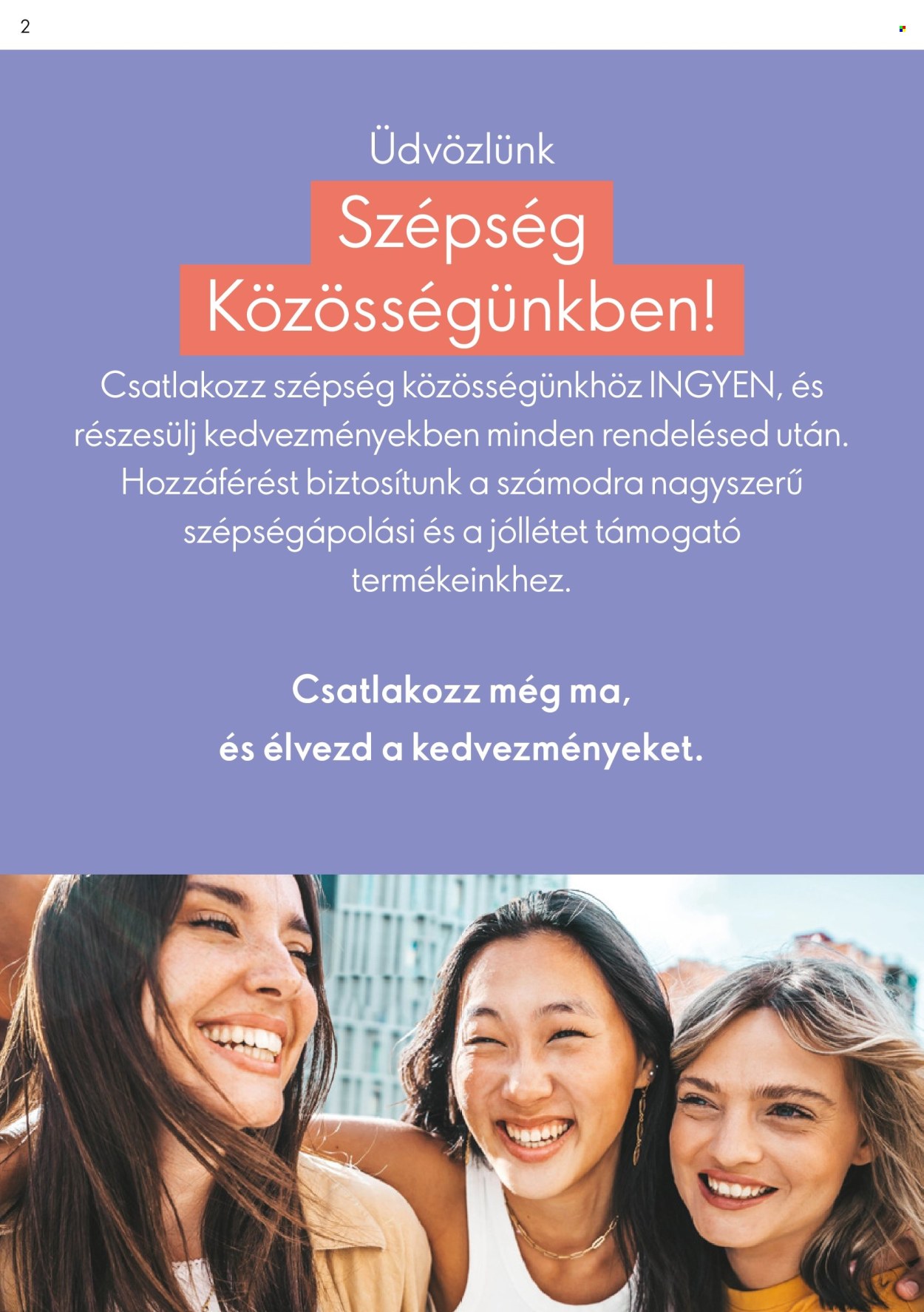 Oriflame akciós újság érvényes: . 2. oldal Oldal 2