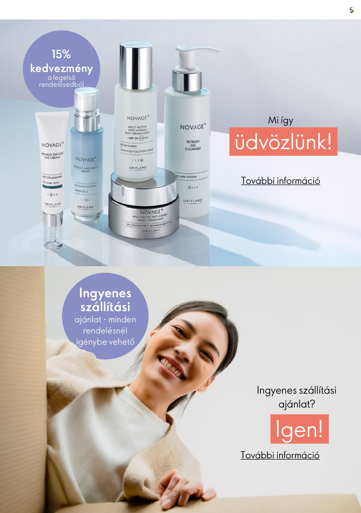 Oriflame akciós újság érvényes: . 5. oldal Oldal 5