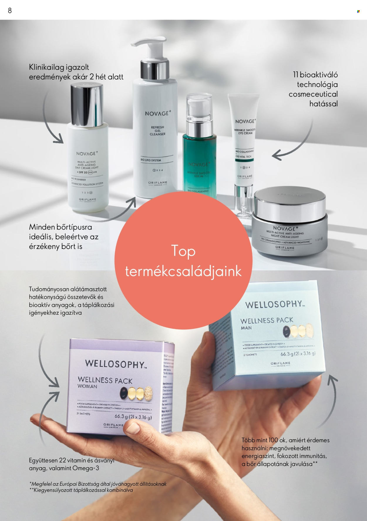 Oriflame akciós újság érvényes: . 8. oldal Oldal 8