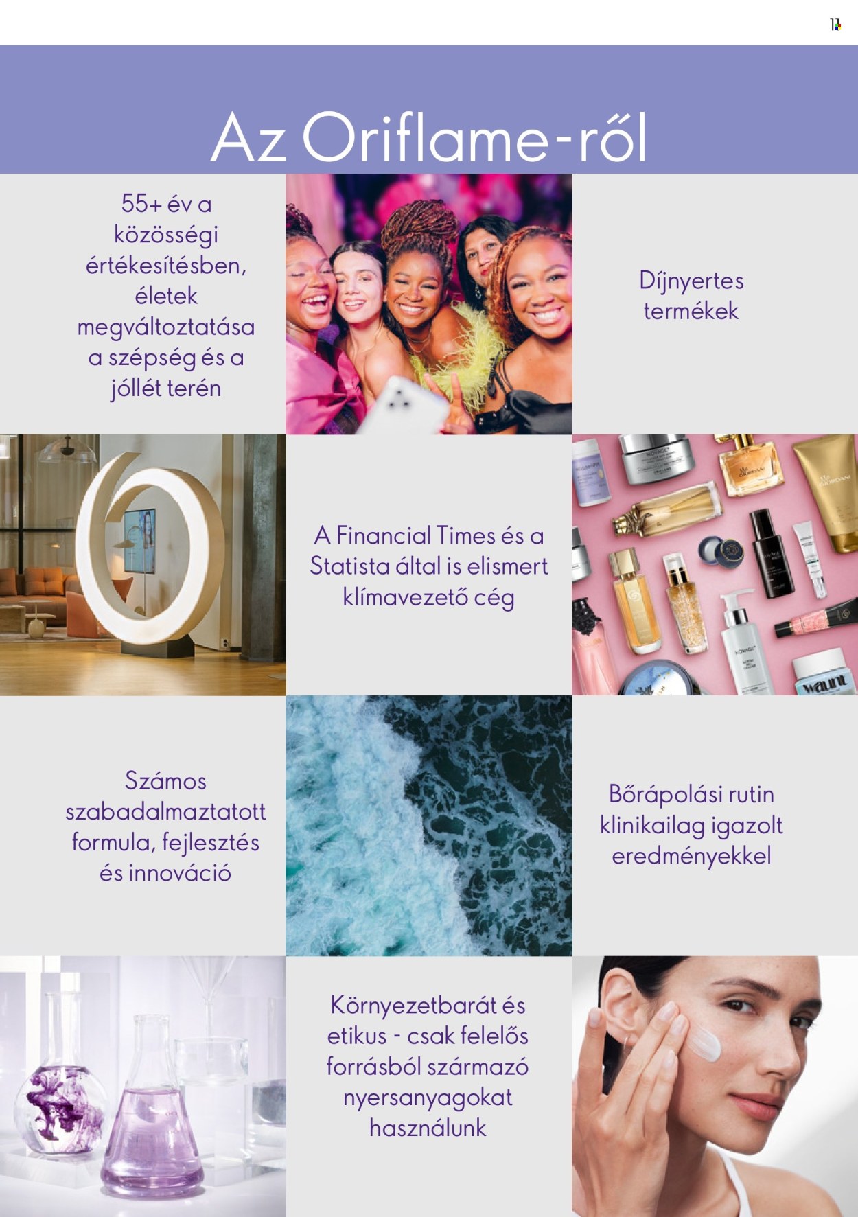 Oriflame akciós újság érvényes: . 11. oldal Oldal 11