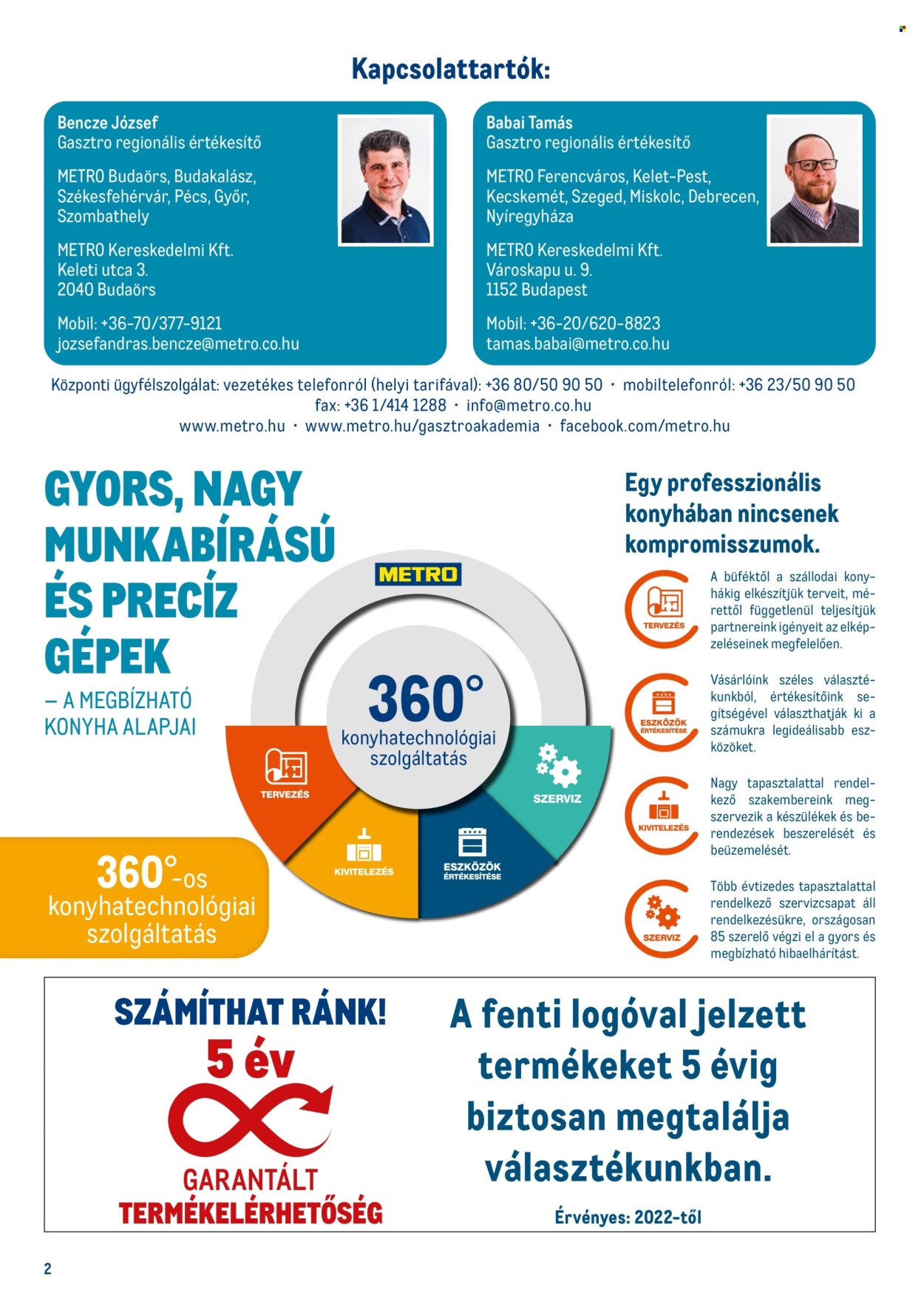 Metro akciós újság érvényes: . 2. oldal Oldal 2
