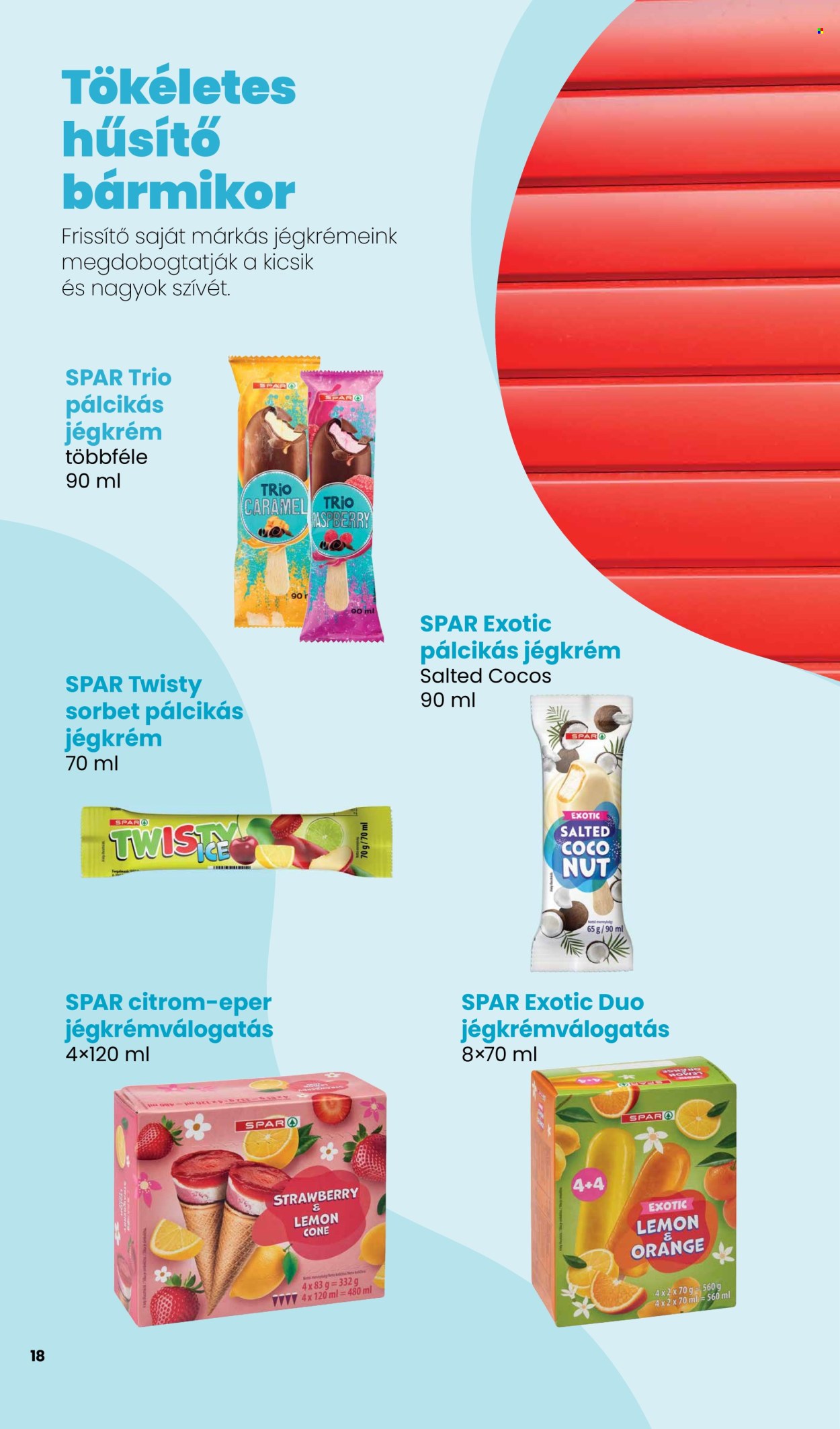 SPAR akciós újság érvényes: . 18. oldal Oldal 18
