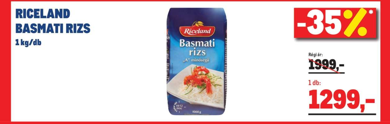 Riceland basmati rizs